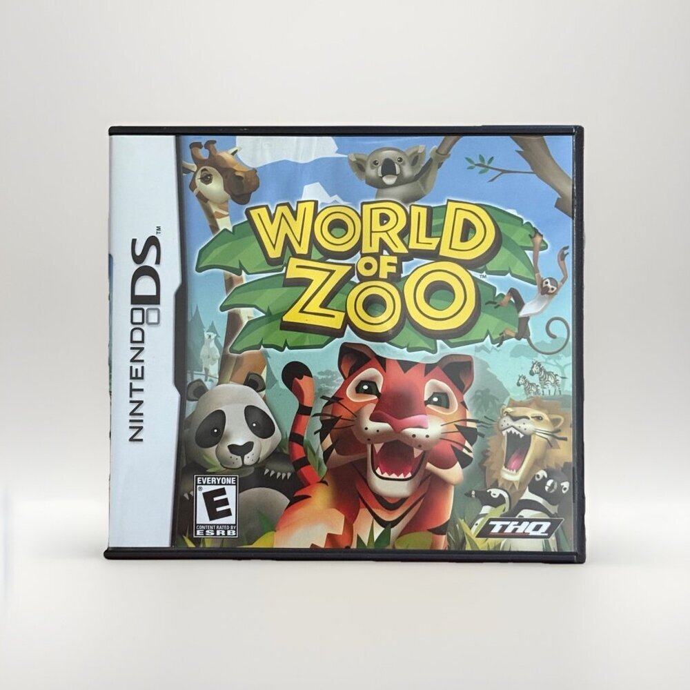 World of Zoo (Nintendo DS, 2009) Complete CIB - Tested‎ Working